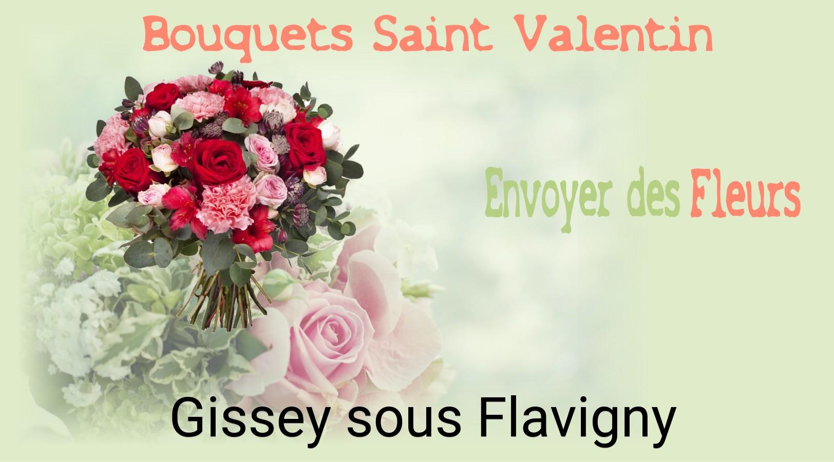 Roses de Saint-Valentin livrées à Gissey-sous-Flavigny